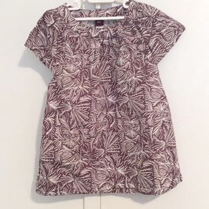 NWT Tea Collection Mighty Mini Dress 8 Tropical Floral Print